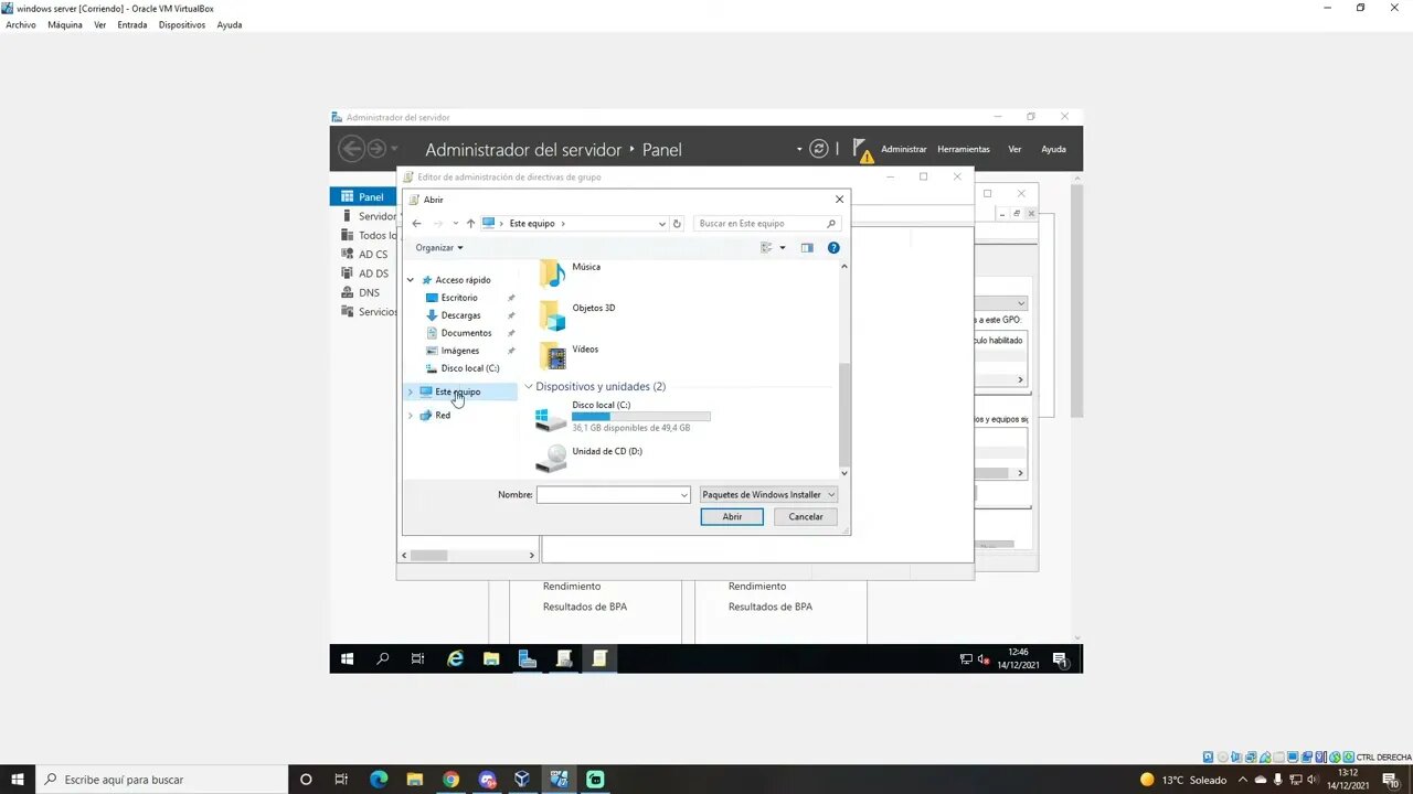 Cómo instalar un software a través de GPO en Windows Server 2019