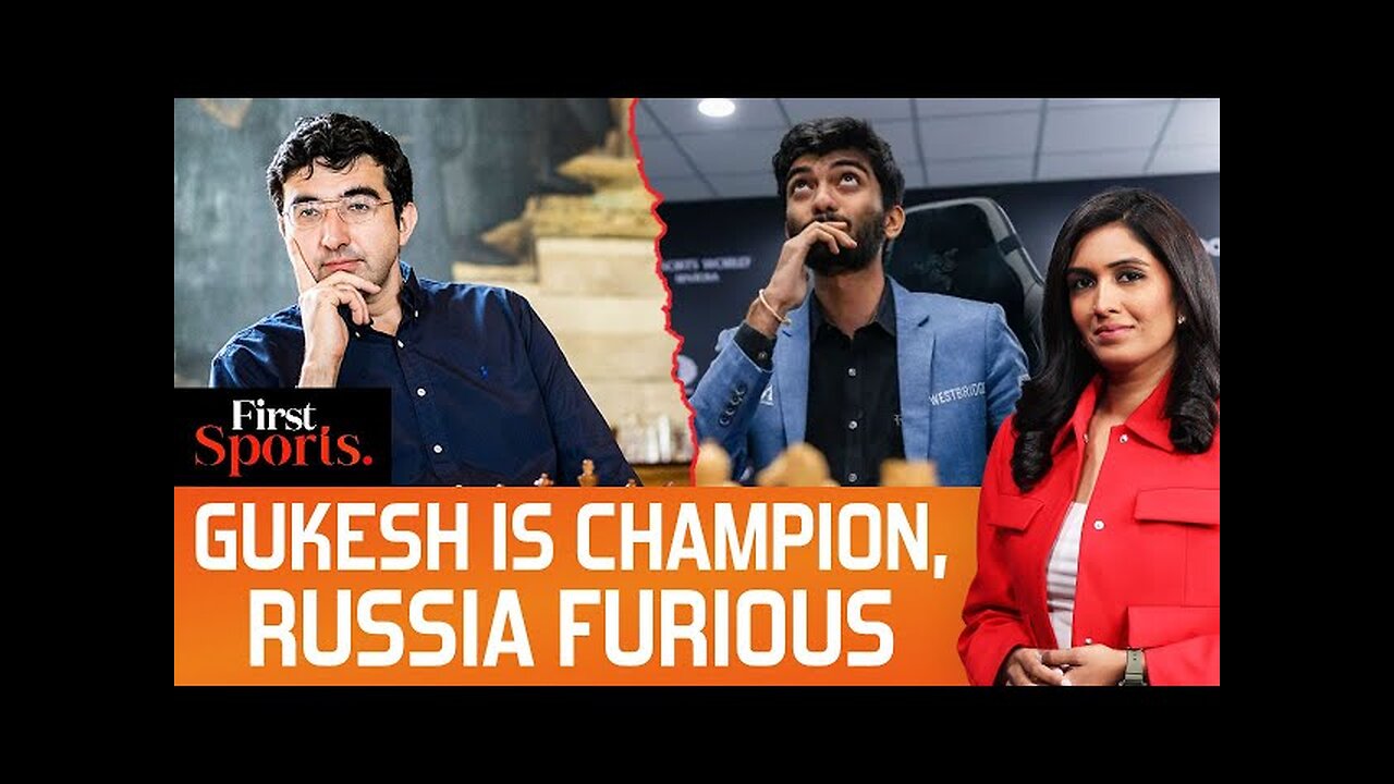 D Gukesh Crowned Youngest World Chess Champion, Russia Furious | First Sports With Rupha Ramani