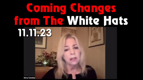 Kerry Cassidy Latest Update - White Hat Intel 11.11.2023