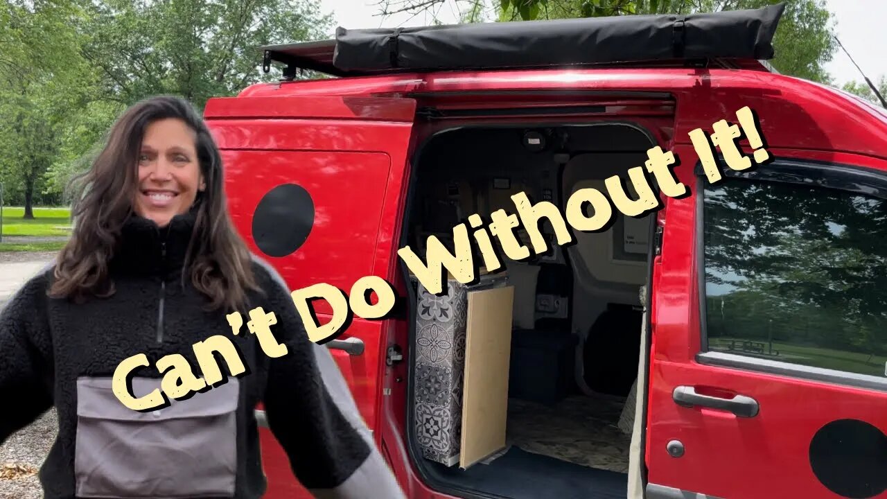 Vanlife | One thing you cannot live without