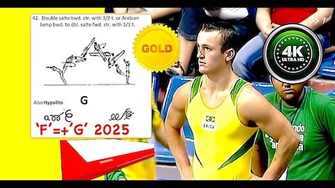 Diego HYPOLITO's🇧🇷🥇Floor Skill FINALLY Increasing 'F'=+'G' 2025-2007 Worlds, 2006 SP Cup (TDP.4K)