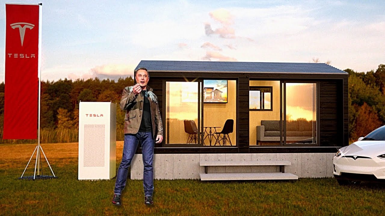 Elon Musk Revealed New $50,000 Tesla House!