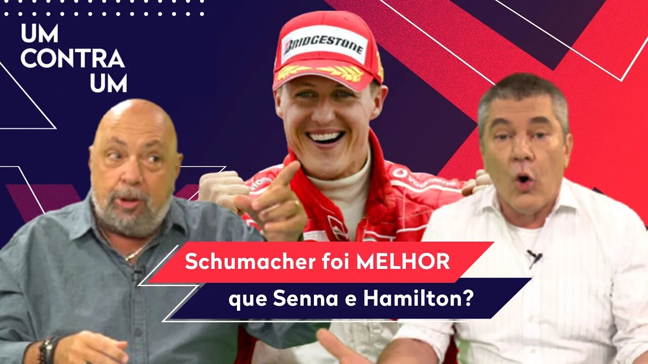 "Schumacher já fez TRAPAÇA e GANHOU ROUBADO! Já Senna e Hamilton..." Debate sobre F1 PEGA FOGO!