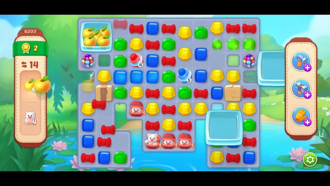 Playrix Homescapes Gameplay Walkthrough Level 6203