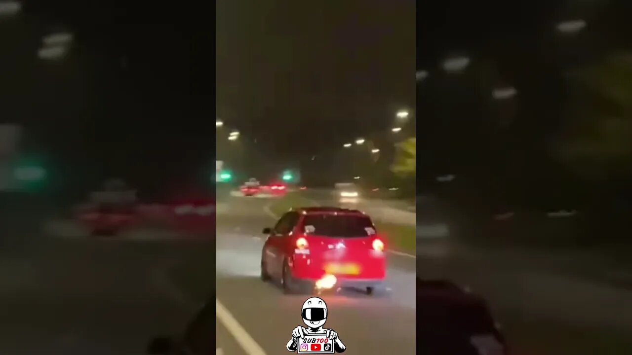STREET RACE EXHAUST FLAMES