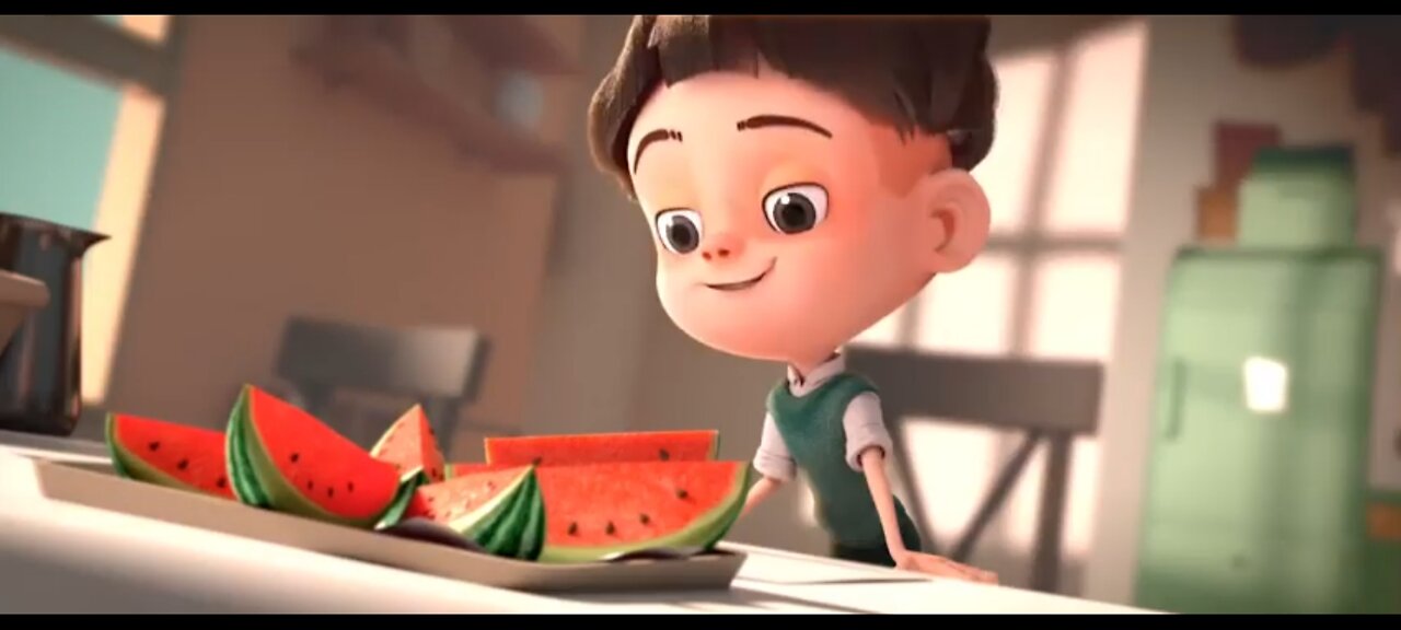 CGI Animated Short Film_ _Watermelon A Cautionary Tale_ by Kefei Li & Connie Qin He _ CGMeetup