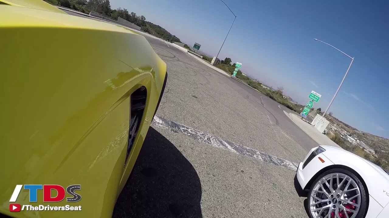 Audi R8 V10 vs. Chevy Corvette Z06