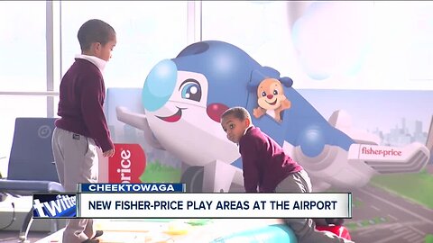 New play areas at Buffalo Niagara International AIrport