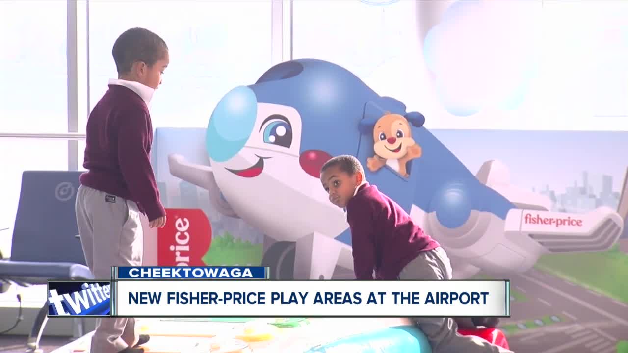 New play areas at Buffalo Niagara International AIrport