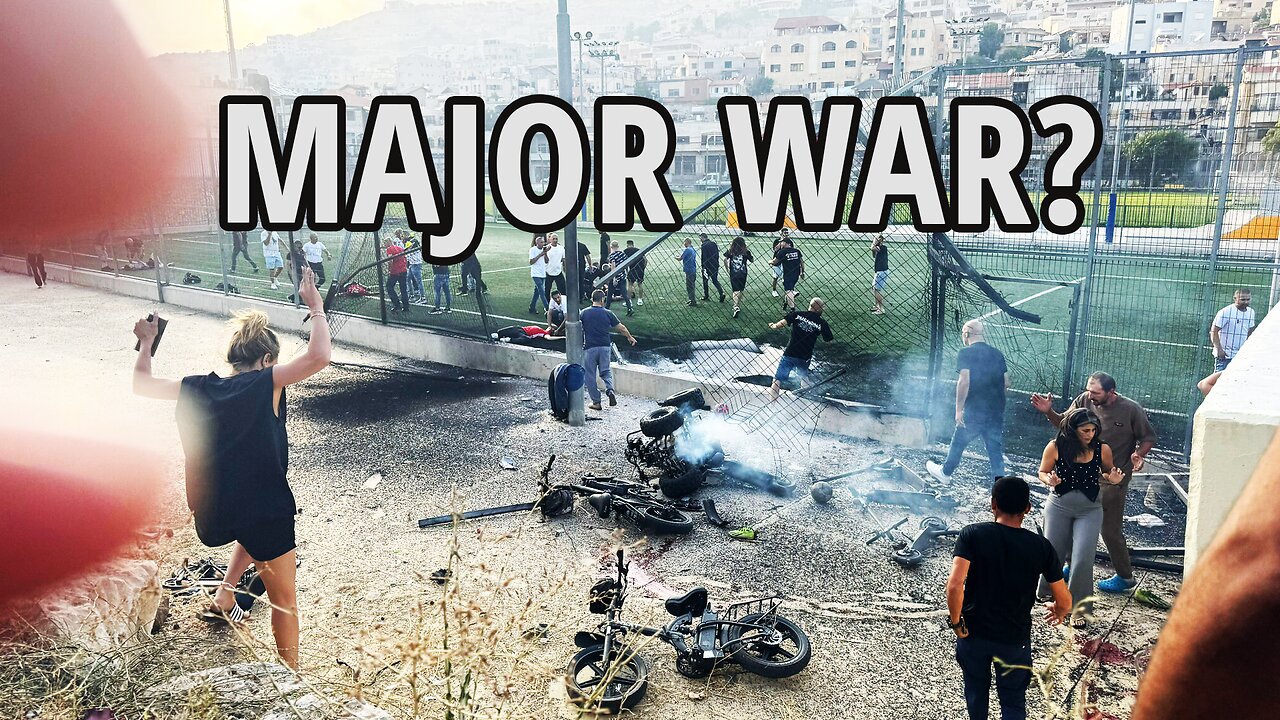 The war between Israel and Hezbollah | Soccer field attack
