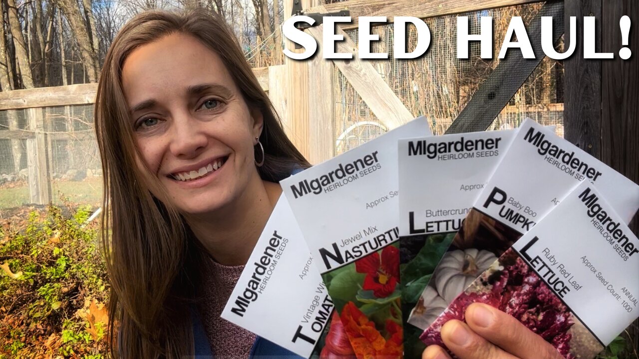 HUGE Seed Haul! First Seed Haul for the 2024 Garden (MIgardener seeds)