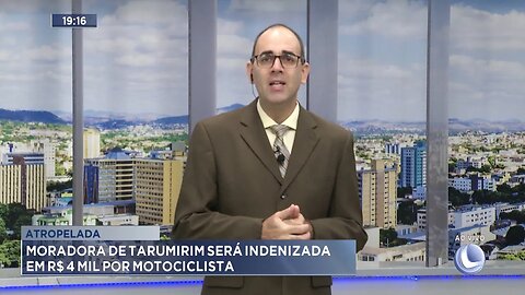 Atropelada: Moradora de Tarumirim será Indenizada em R$ 4 Mil por Motociclista.