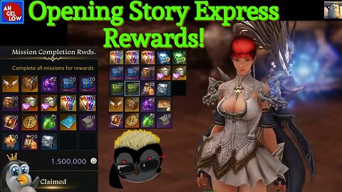 Opening All of the Story Express and South Vern Rewards! A LOT of Card Packs, Aura, Chests & Silver!