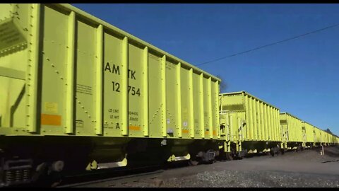 A 2 fur 1 Amtrak ballast and an intermodal