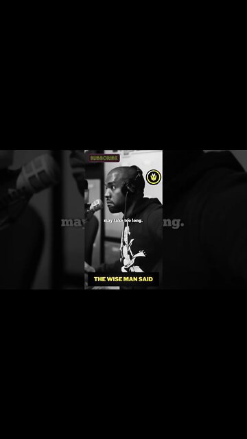 Kanye West: The Time is Now! Don't Delay, Change the World!