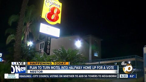 City Council to decide on plan to transform motel into halfway home
