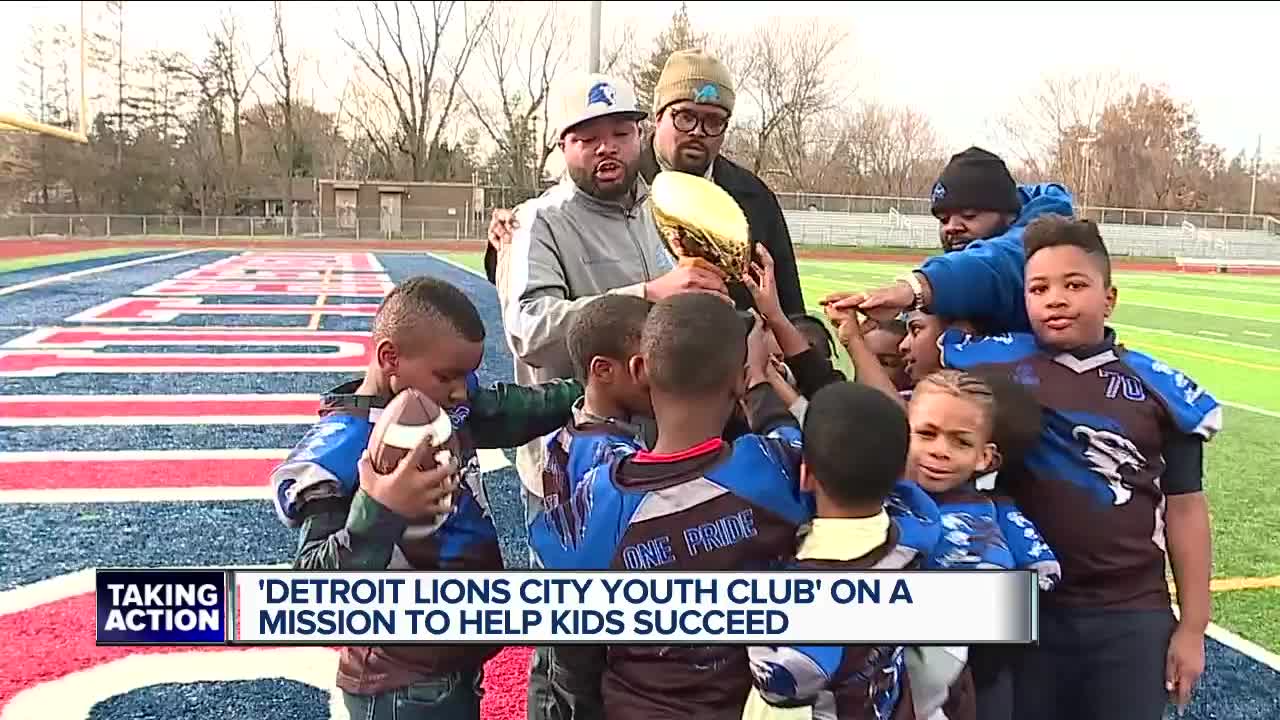 Let's Go Little Lions! Detroit City Lions Youth Club is going to nationals