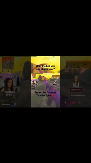 WTF was she shooting at? (Call of Duty Warzone) #shorts #warzone
