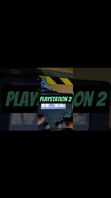 Playstation 2 portátil feito por youtuber. #shorts