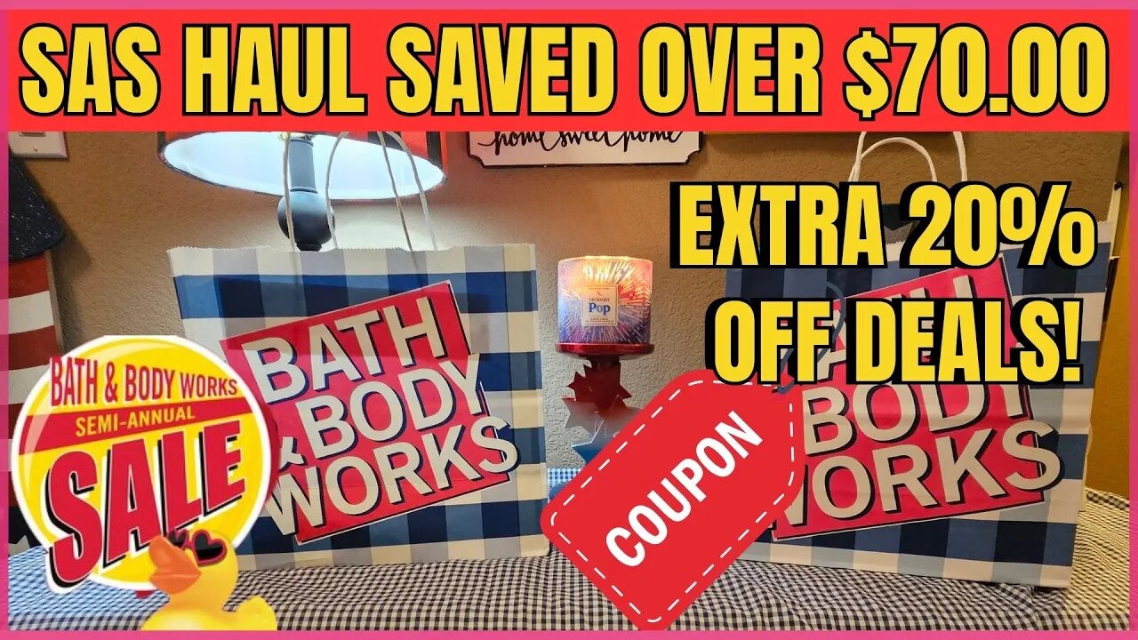 SAS DAY 19 | EXTRA 20% OFF Deals | Plus New Mailed Coupons at Bath & Body Works | #bathandbodyworks