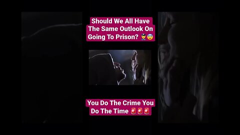 Should We All Have The Same Outlook On Going To Prison? 👮‍♂️#prison #truecrime #crime #mafia
