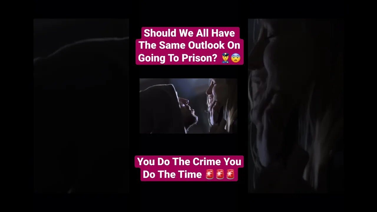 Should We All Have The Same Outlook On Going To Prison? 👮‍♂️#prison #truecrime #crime #mafia