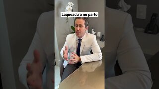 Posso fazer a laqueadura junto com o parto cesárea?