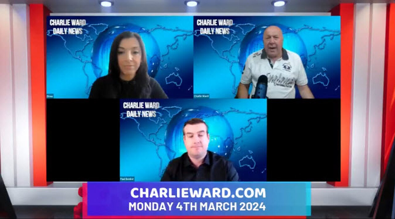 CHARLIE WARD DAILY NEWS WITH PAUL BROOKER & DREW DEMI - MONDAY 4TH MARCH 2024