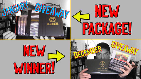 GIVEAWAY!! January 2024 + WINNER December 2023