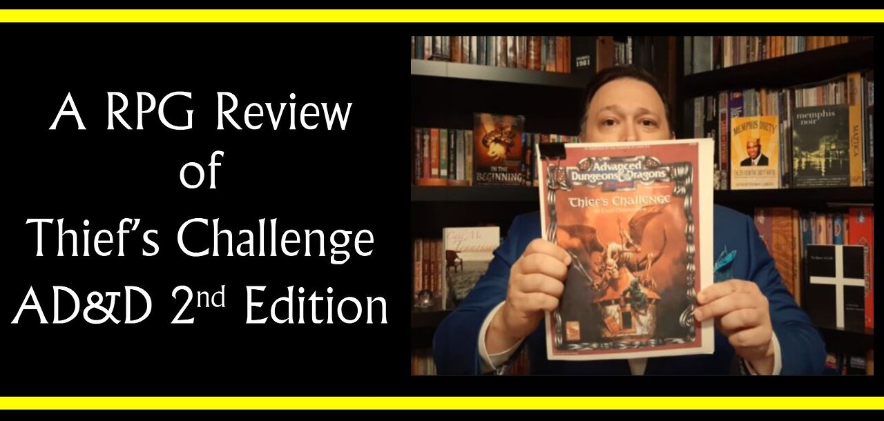 Thief's Challenge from AD&D 2nd edition (RPG Review)