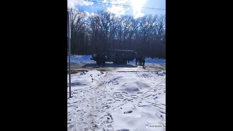Russian Fuel Truck ... runs out of fuel (Image only)