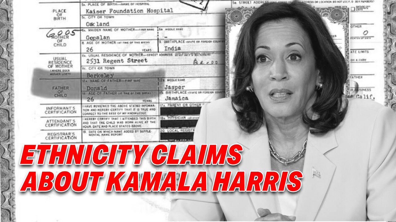 ETHNICITY AND CHILDHOOD CLAIMS ABOUT KAMALA HARRIS SPARK SCRUTINY & DEBATE