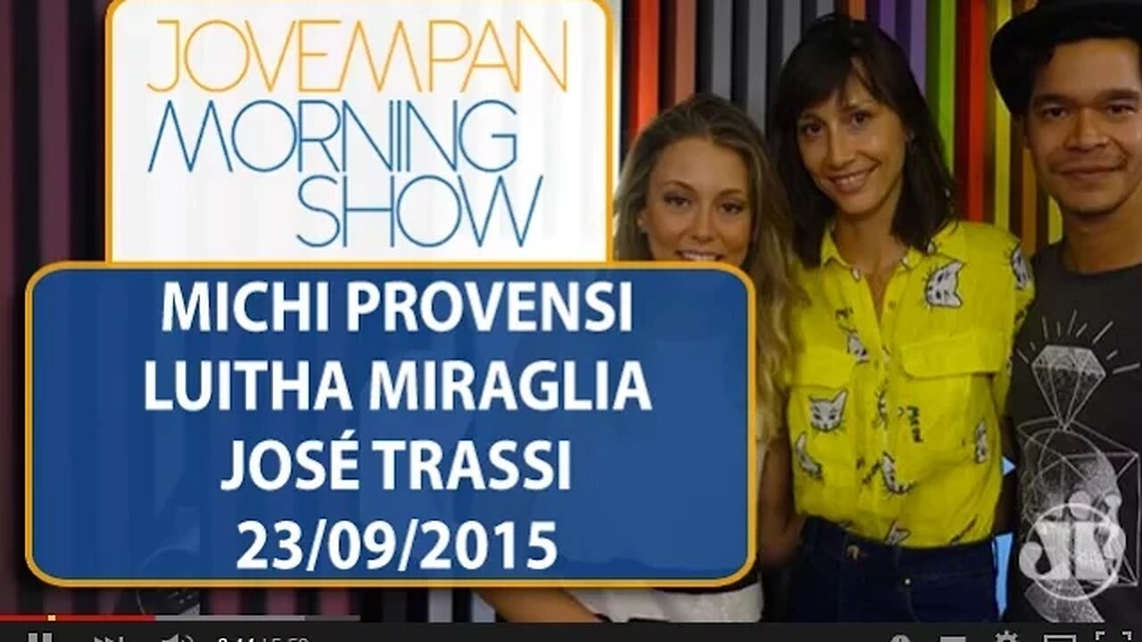 Michi Provensi, Luitha Miraglia e José Trassi - MS - Edição Completa - 23/09/2015