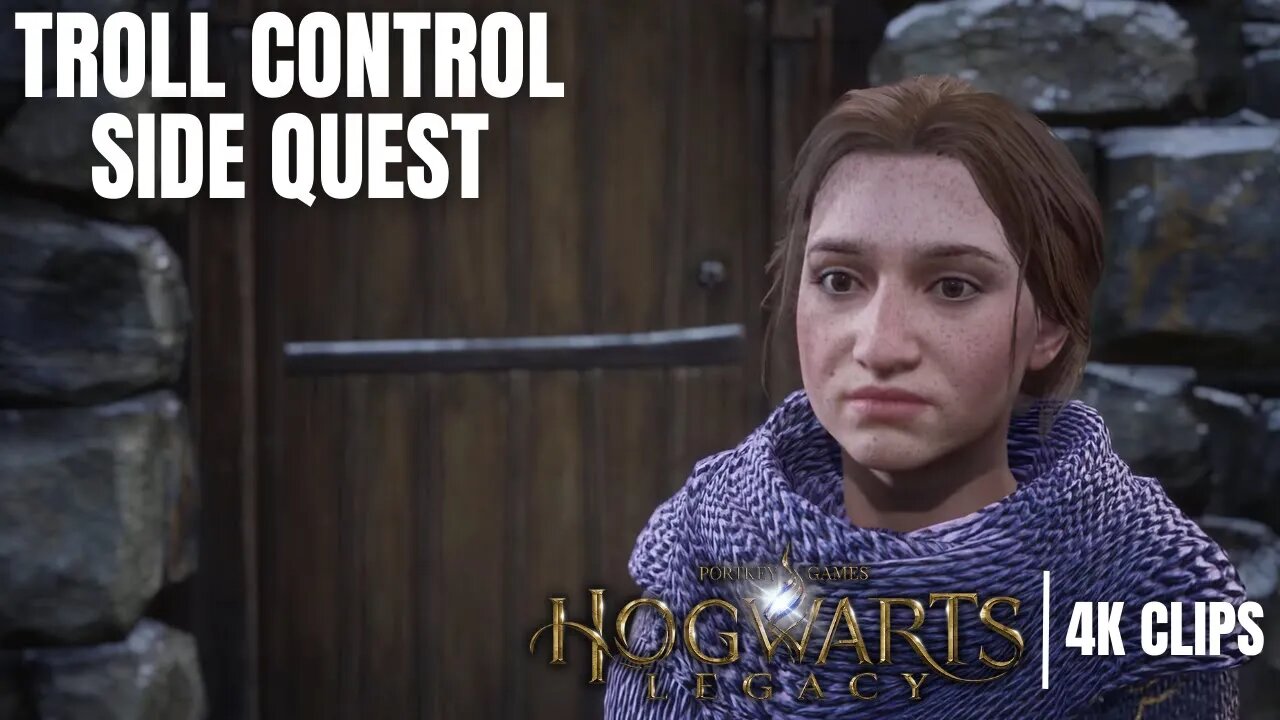 Troll Control Side Quest | Hogwarts Legacy 4K Clips