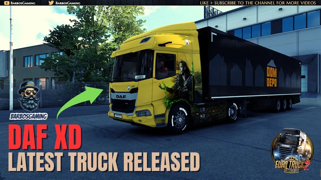 DAF XD ETS2 First impressions | Euro Truck Simulator 2