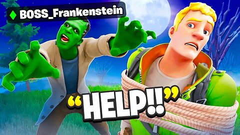 I Pretended To Be BOSS Frankenstein.. (Fortnite)