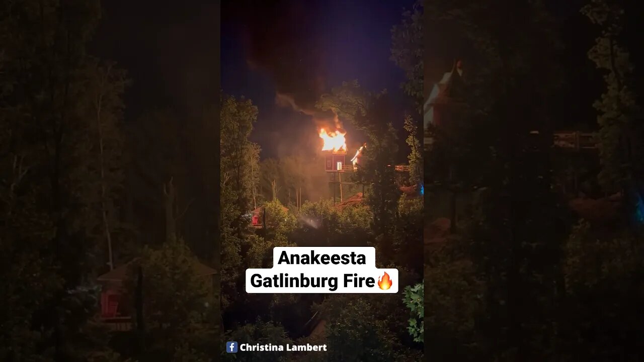 Anakeesta Gatlinburg Fire At BirdVenture Construction (May 2023)