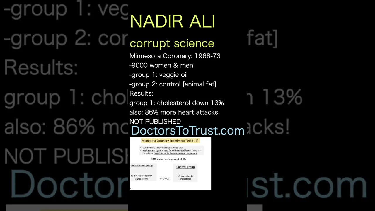 Nadir Ali. vegetable oils puts omega6 in our eyes, skin-causing inflammation, free radicals toxicity