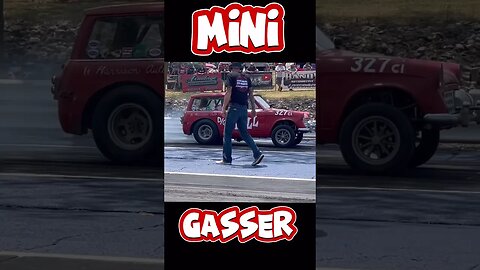 Mighty Mini Gasser Burnout! #shorts