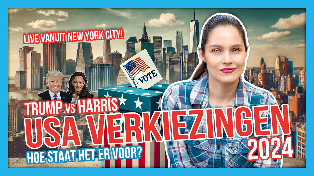 USA VERKIEZINGEN - HOE STAAT HET ERVOOR?! - LONNEKE TALKS USA