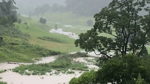 Flood check day 7. Waters rising