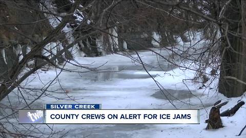 Chautauqua County on alert for ice jams