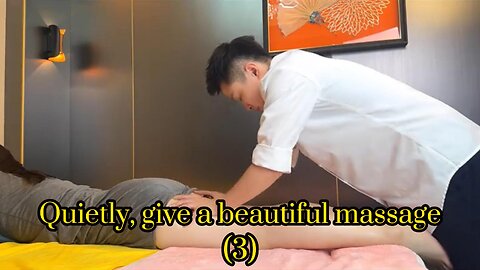 Give a beautiful girl a massage