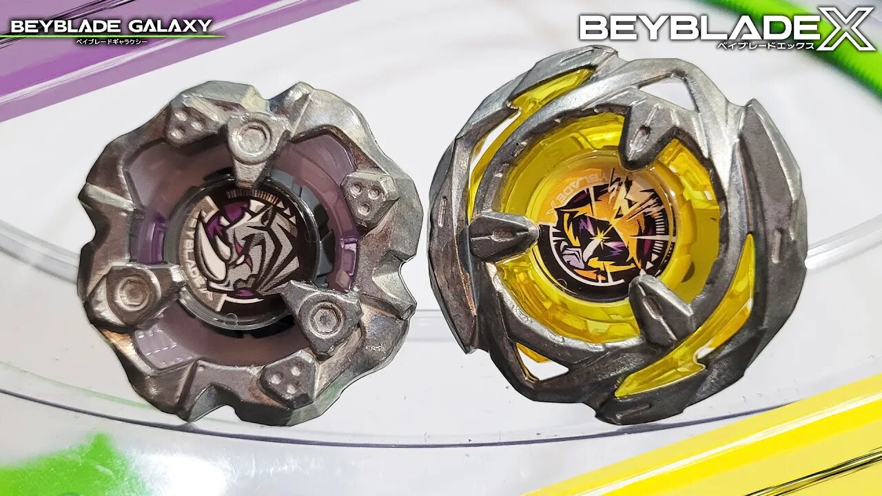 RHINOHORN 3-80S vs WIZARDARROW 4-80B - Beyblade X ベイブレードX