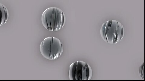 Bubble Animation | Silver Wallpaper