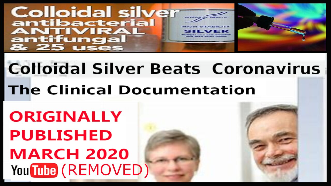 COLLOIDAL SILVER, COVID19 AND HIV