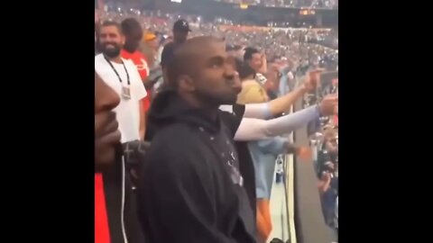 jay z and kanyewest vibing to Dr dre at the superbowl half time show #dr_dresuperbowl #superbowl