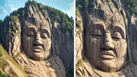 This Drone Made A Chilling Discovery After Spotting This On A Side Of A Mountain