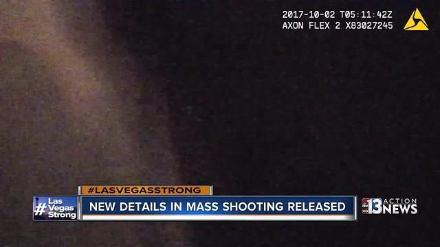 Body camera footage shows police response to Las Vegas shooting