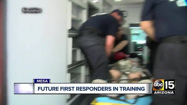 Future first responders train in Valley with real world situations
